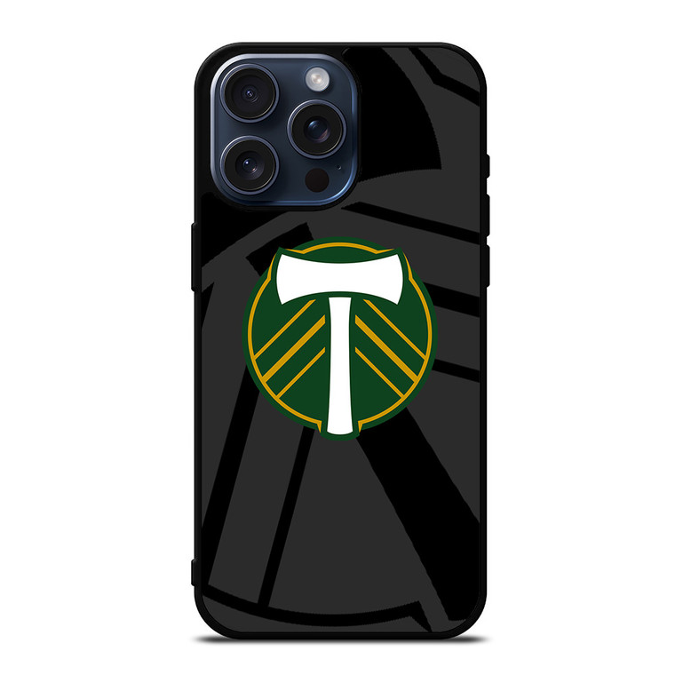 PORTLAND TIMBERS MLS BLACK iPhone 15 Pro Max Case Cover