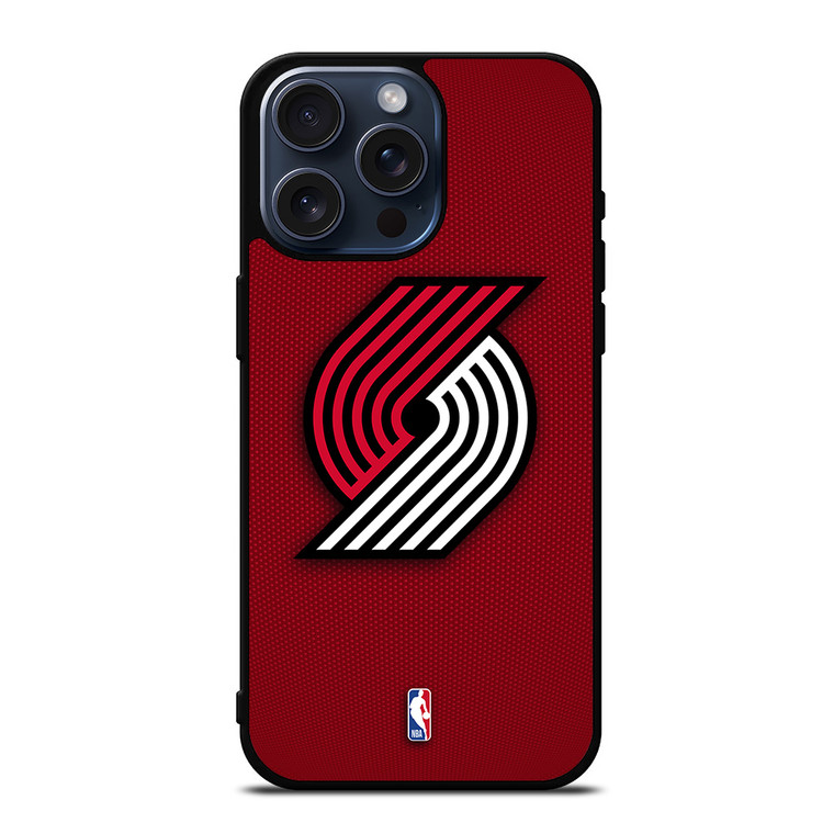 PORTLAND TRAIL BLAZERS BASKETBALL NBA iPhone 15 Pro Max Case Cover