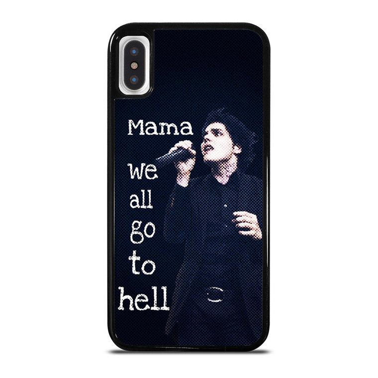 GERARD WAY MY CHEMICAL ROMANCE MCR iPhone X / XS Case Cover