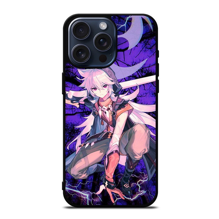 RAZOR GENSHIN IMPACT COOL iPhone 15 Pro Max Case Cover