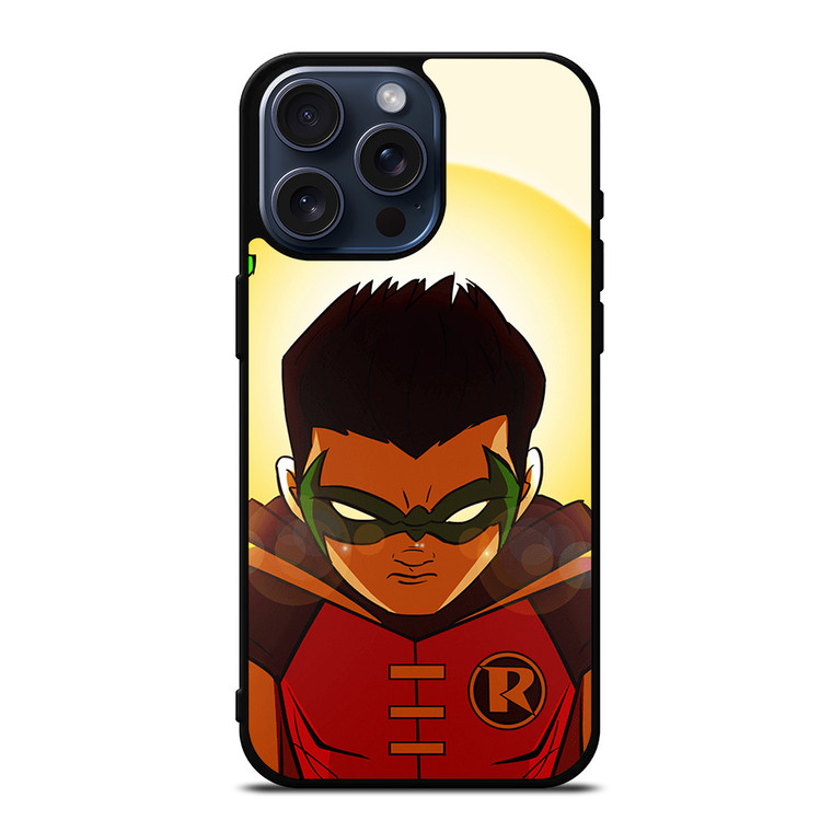 ROBIN DAMIAN WAYNE CARTOON iPhone 15 Pro Max Case Cover