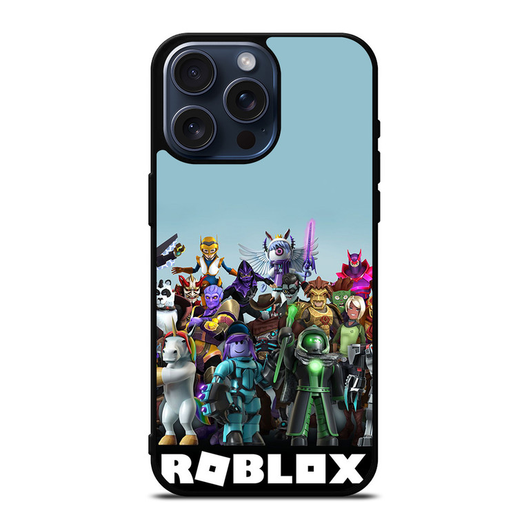ROBLOX GAMES CHARACTERS iPhone 15 Pro Max Case Cover
