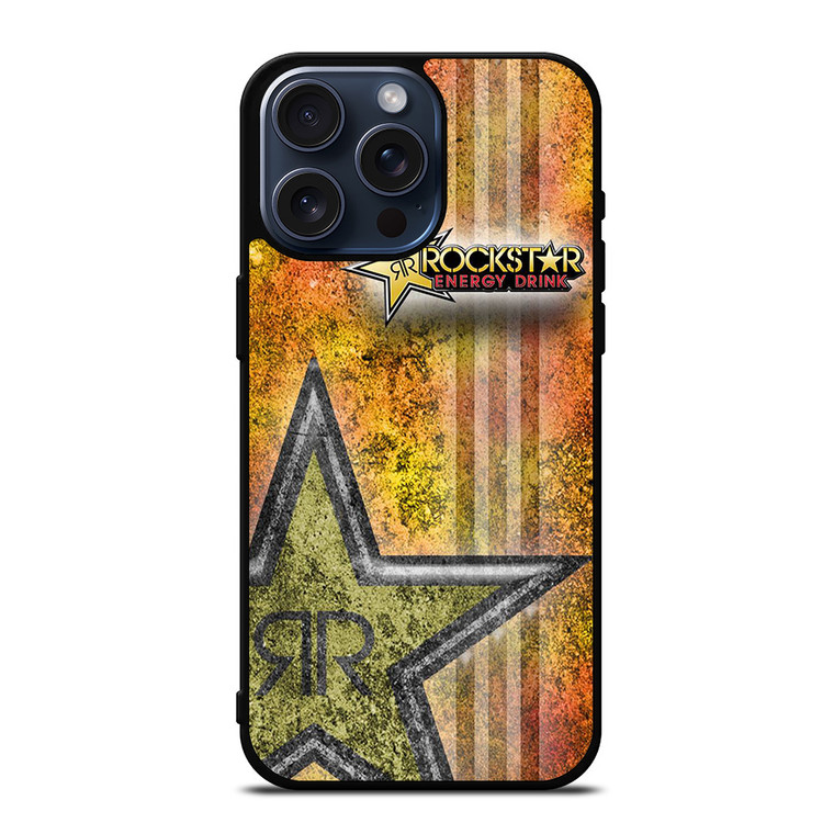 ROCKSTAR ENERGY DRINK LOGO 2 iPhone 15 Pro Max Case Cover