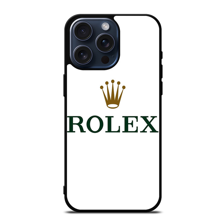 ROLEX WATCHES LOGO iPhone 15 Pro Max Case Cover