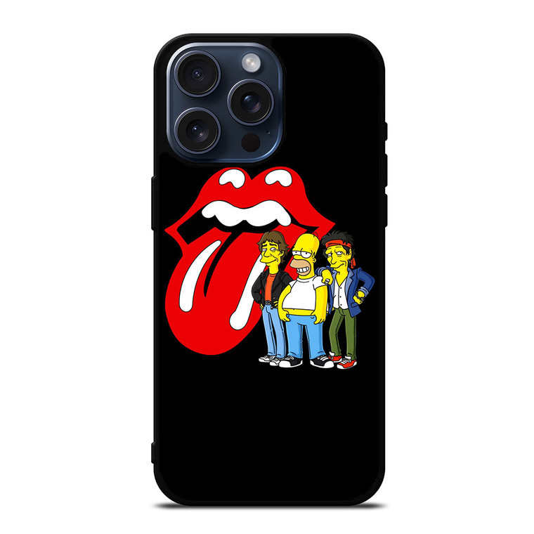 ROLLING STONES BART SIMPSON iPhone 15 Pro Max Case Cover