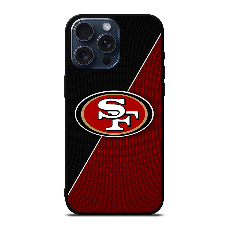 SAN FRANCISCO 49ERS NFL FOOTBALL LOGO iPhone 15 Pro Max Case Cover