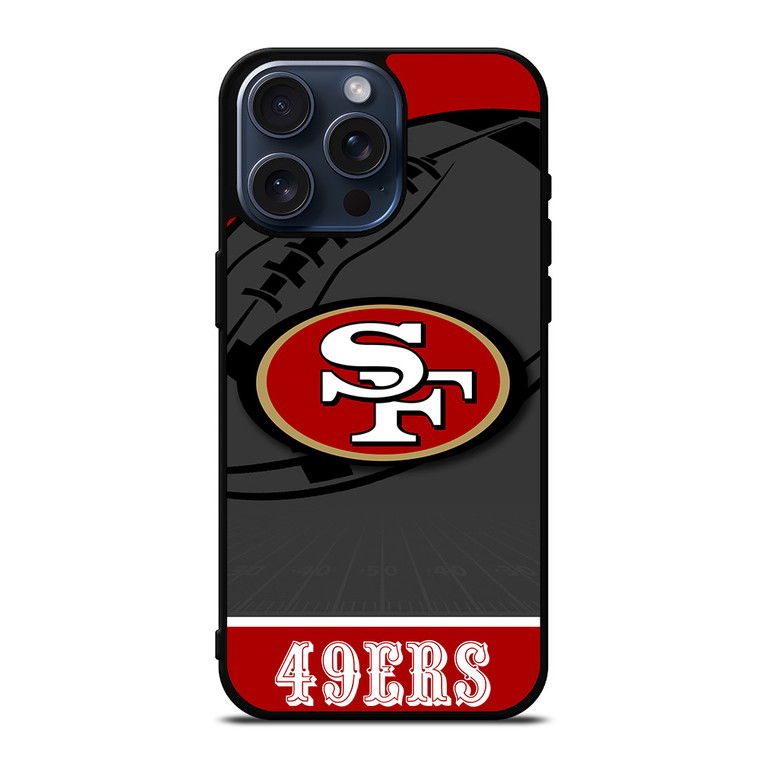 SAN FRANCISCO 49ERS NFL TEAM iPhone 15 Pro Max Case Cover