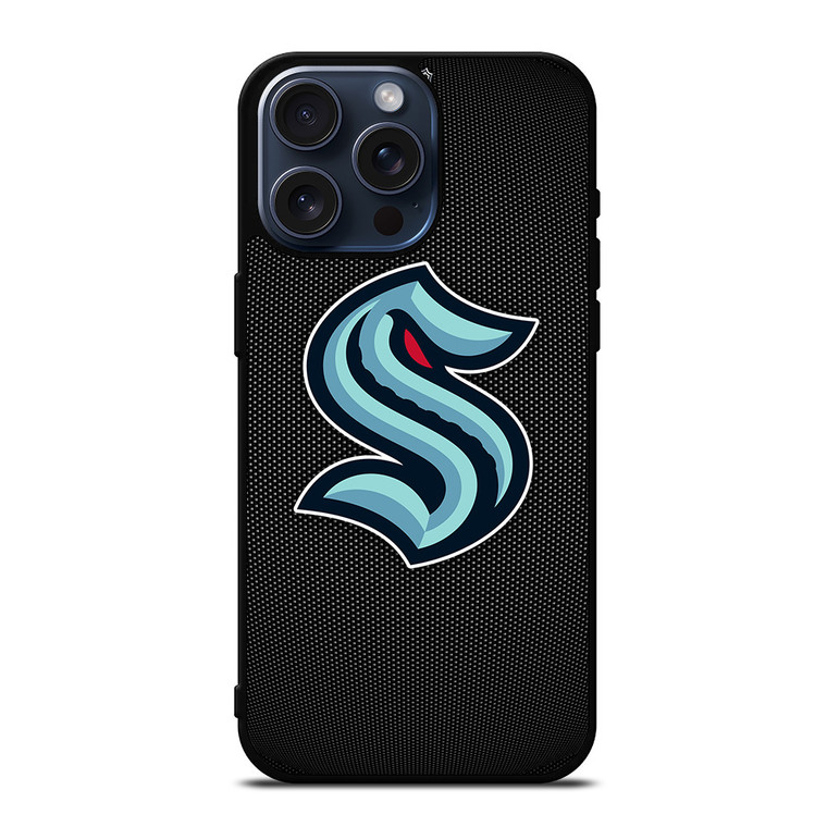SEATTLE KRAKEN HOCKEY NHL LOGO iPhone 15 Pro Max Case Cover
