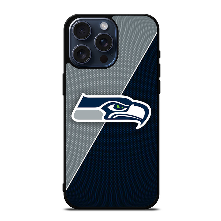 SEATTLE SEAHAWKS NFL FOOTBALL LOGO iPhone 15 Pro Max Case Cover