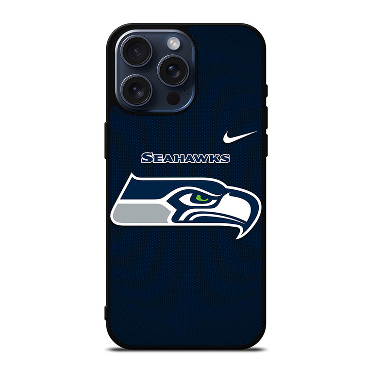SEATTLE SEAHAWKS NFL FOOTBALL NIKE iPhone 15 Pro Max Case Cover