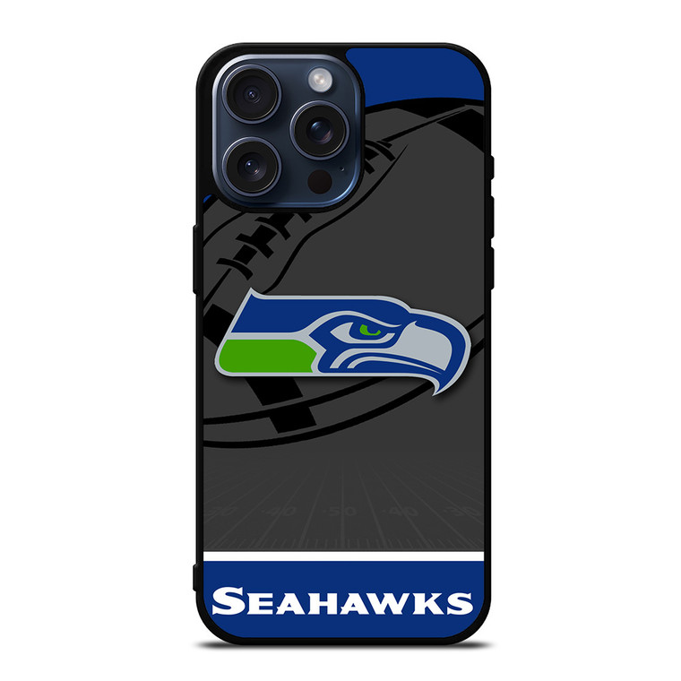 SEATTLE SEAHAWKS NFL TEAM iPhone 15 Pro Max Case Cover