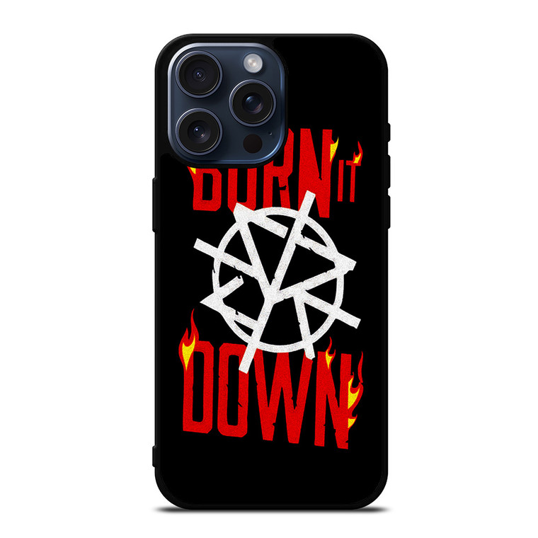 SETH ROLLINS BURN IT DOWN iPhone 15 Pro Max Case Cover