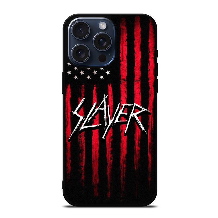 SLAYER ROCK BAND AMERICA iPhone 15 Pro Max Case Cover