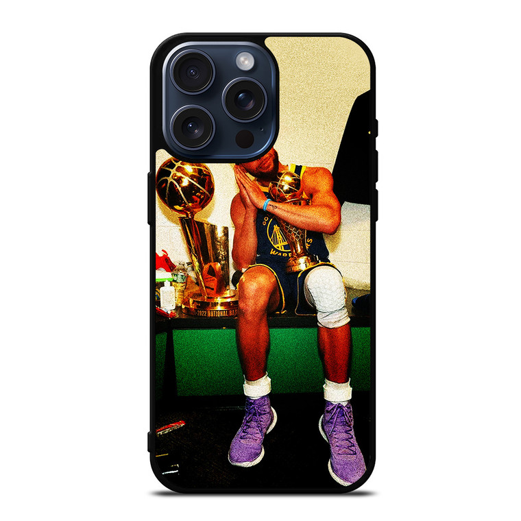 STEPHEN CURRY WARRIORS CHAMPIONS iPhone 15 Pro Max Case Cover