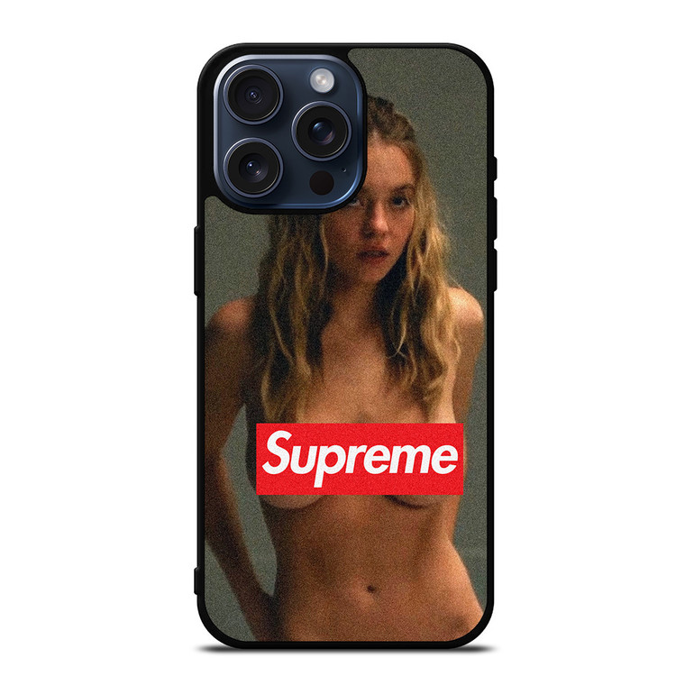 SYDNEY SWEENEY EUPHORIA SUPREME iPhone 15 Pro Max Case Cover SYDNEY SWEENEY EUPHORIA SUPREME iPhone 15 Pro Max Case Cover