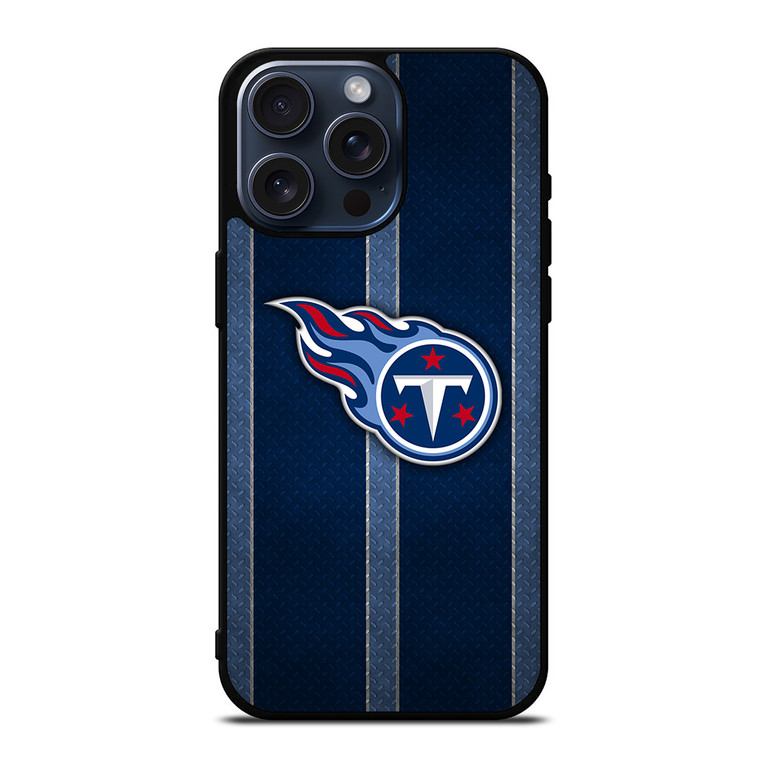 TENNESSEE TITANS NFL METAL STRIPE iPhone 15 Pro Max Case Cover