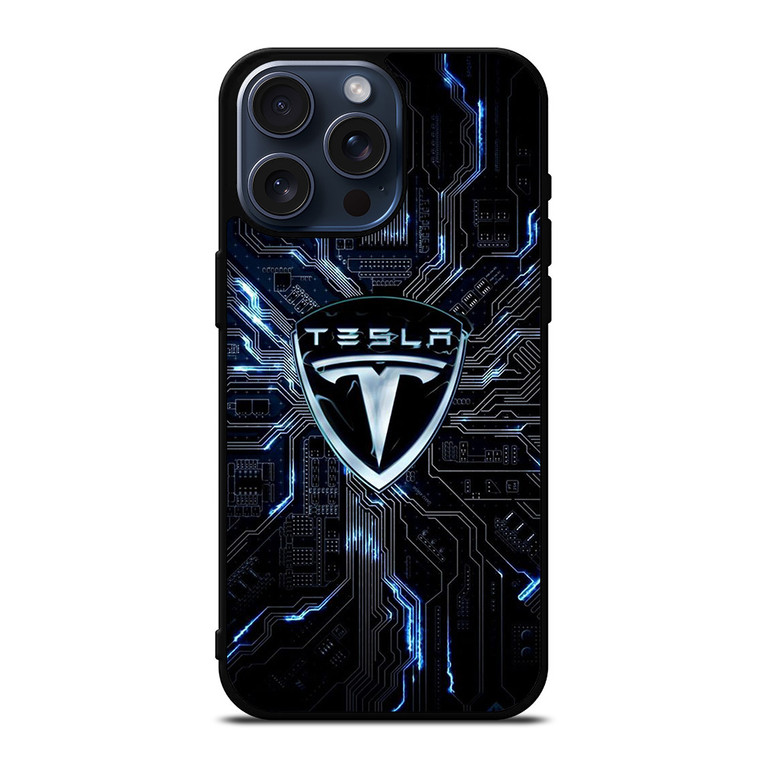 TESLA CAR ENGINE iPhone 15 Pro Max Case Cover