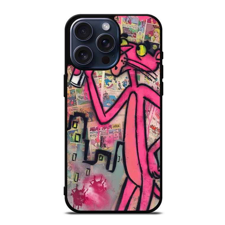 THE PINK PANTHER ART iPhone 15 Pro Max Case Cover