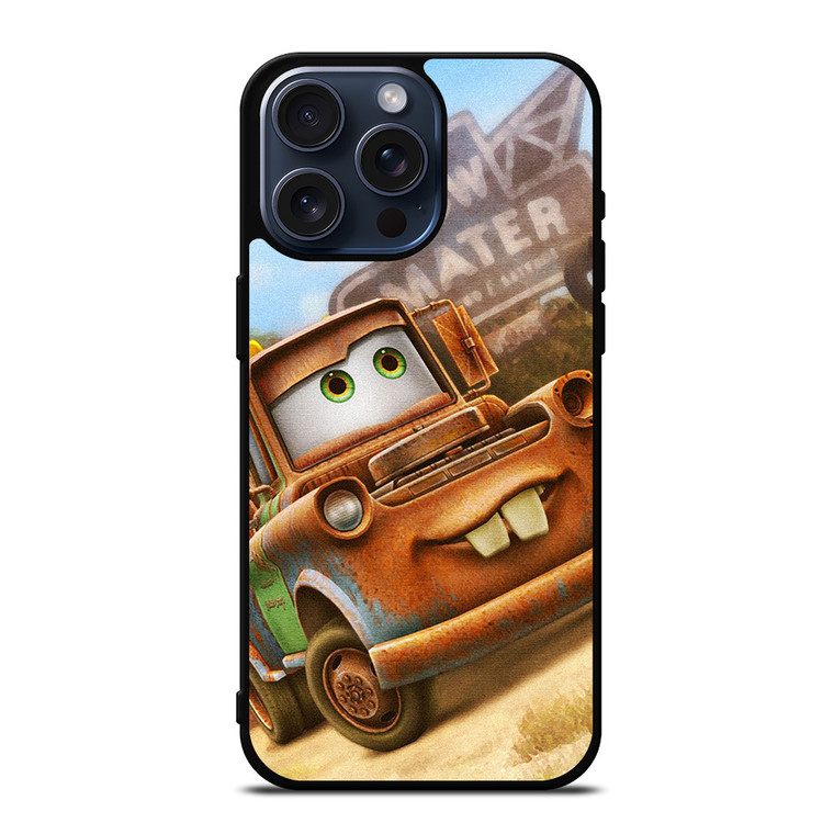 TOW MATER CARS CARTOON 2 iPhone 15 Pro Max Case Cover