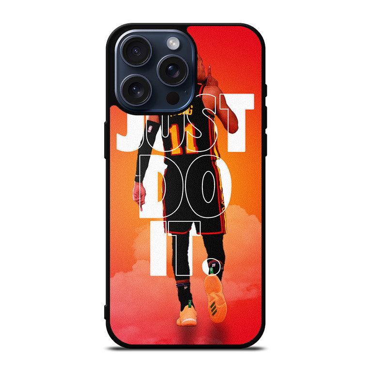 TRAE YOUNG ATLANTA HAWKS NIKE iPhone 15 Pro Max Case Cover