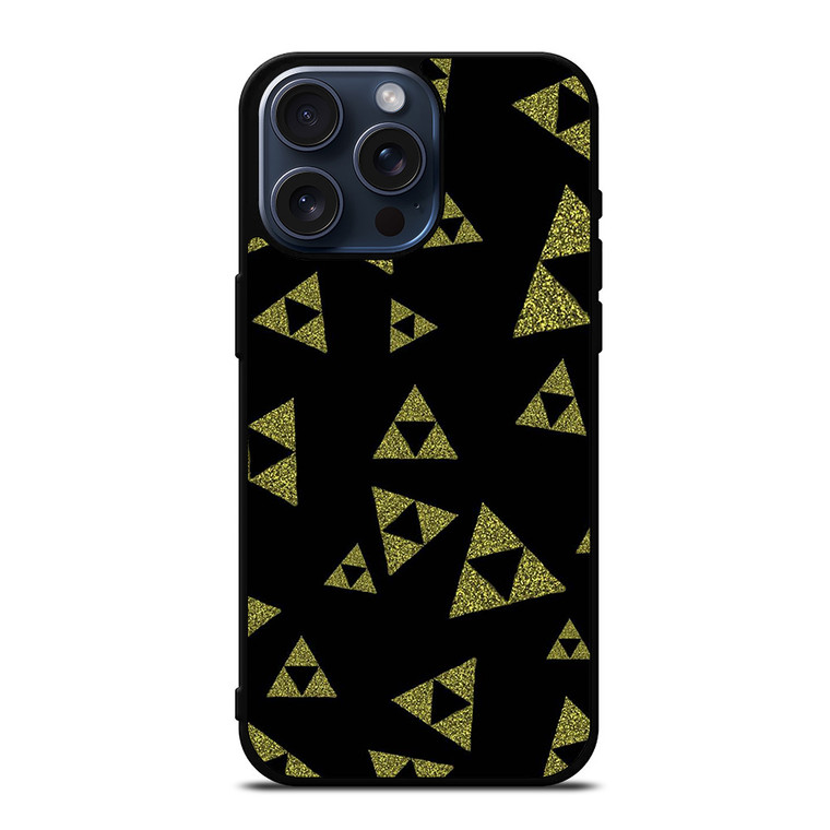 TRIFORCE ZELDA ABSTRACT iPhone 15 Pro Max Case Cover