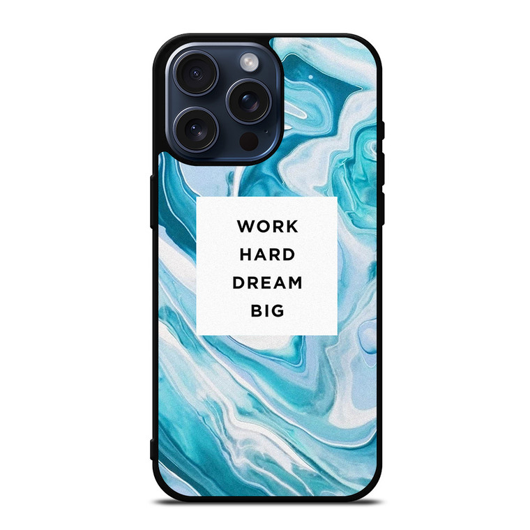 TUMBLR QUOTES MARBLE TEXTURE iPhone 15 Pro Max Case Cover