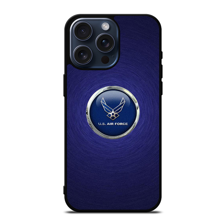 UNITED STATES AIR FORCES LOGO iPhone 15 Pro Max Case Cover