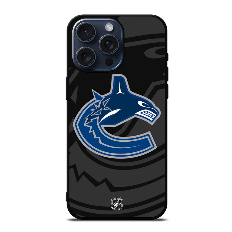 VANCOUVER CANUCKS NHL TEAM iPhone 15 Pro Max Case Cover