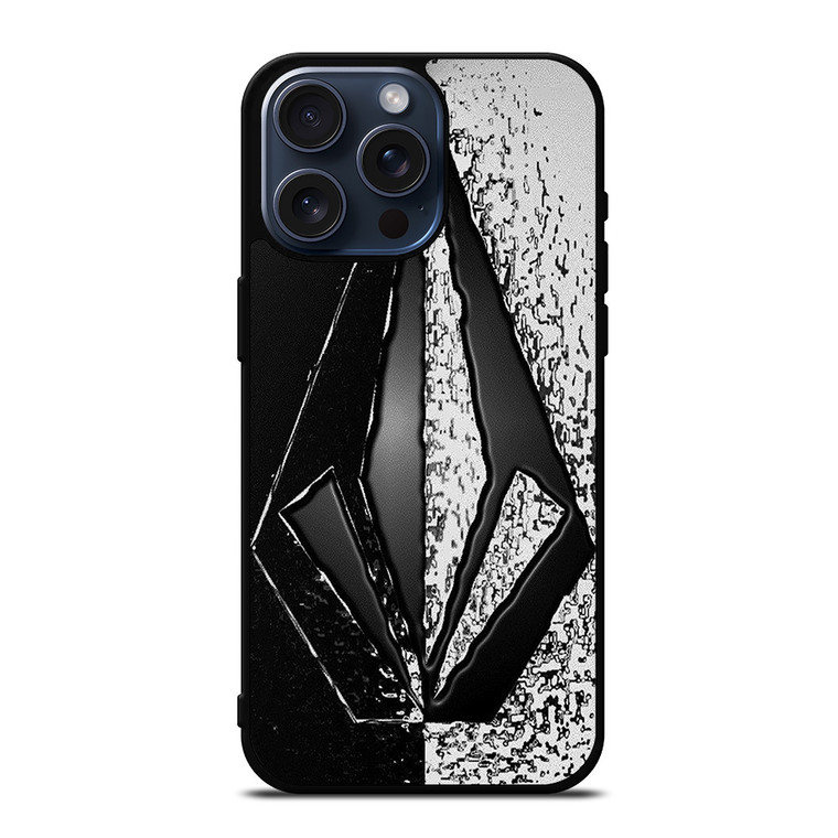 VOLCOM BOARD SPORT METAL LOGO iPhone 15 Pro Max Case Cover