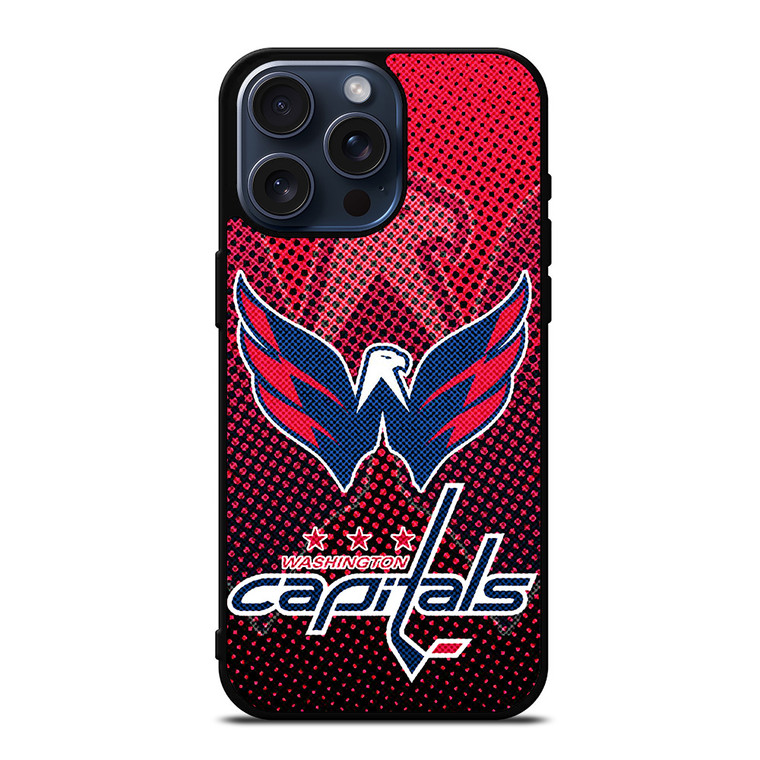 WASHINGTON CAPITALS NHL HOCKEY 3 iPhone 15 Pro Max Case Cover