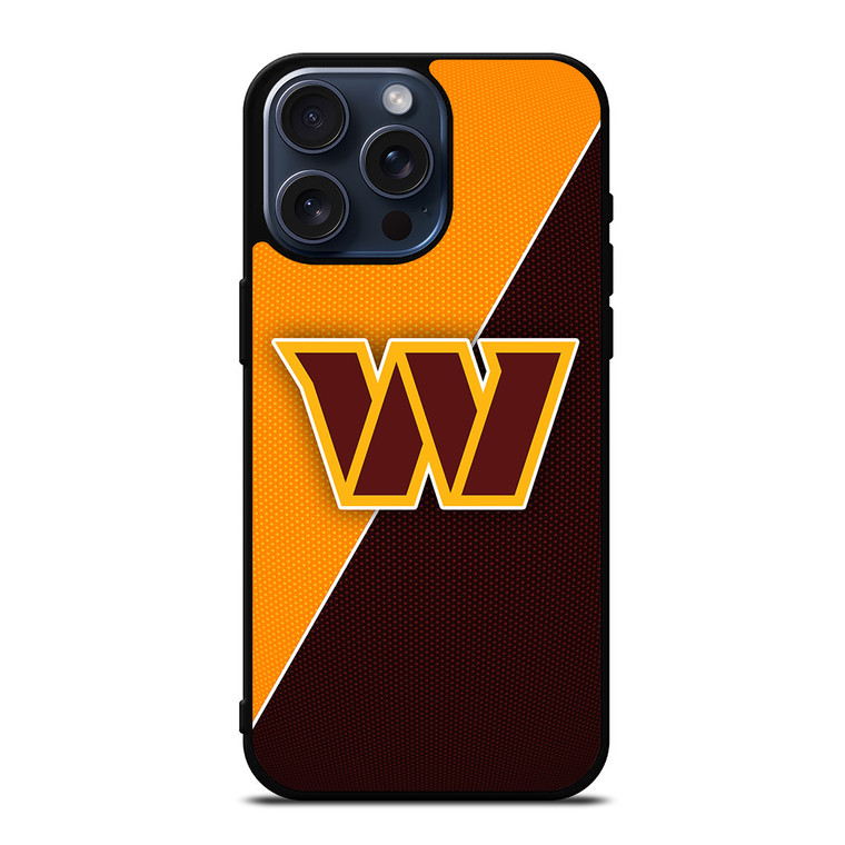 WASHINGTON COMMANDERS NFL FOOTBALL LOGO iPhone 15 Pro Max Case Cover