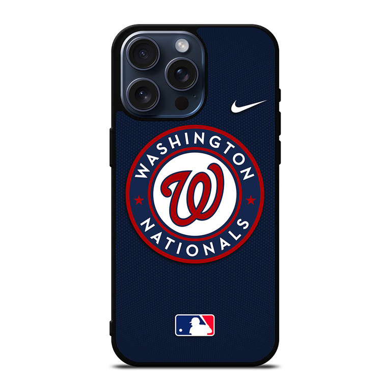 WASHINGTON NATIONALS MLB BASEBALL NIKE iPhone 15 Pro Max Case Cover