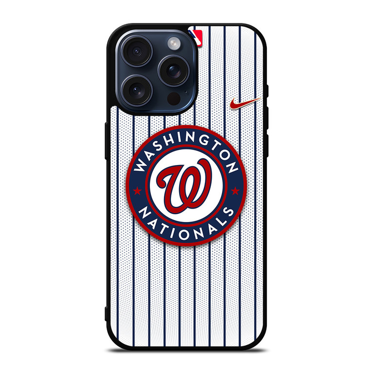 WASHINGTON NATIONALS MLB NIKE iPhone 15 Pro Max Case Cover