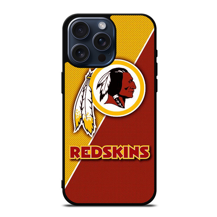 WASHINGTON REDSKIN EMBLEM iPhone 15 Pro Max Case Cover