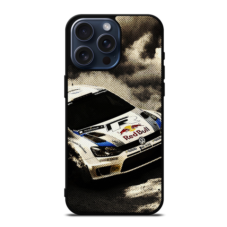 WRC RALLY VOLKSWAGEN POLO iPhone 15 Pro Max Case Cover
