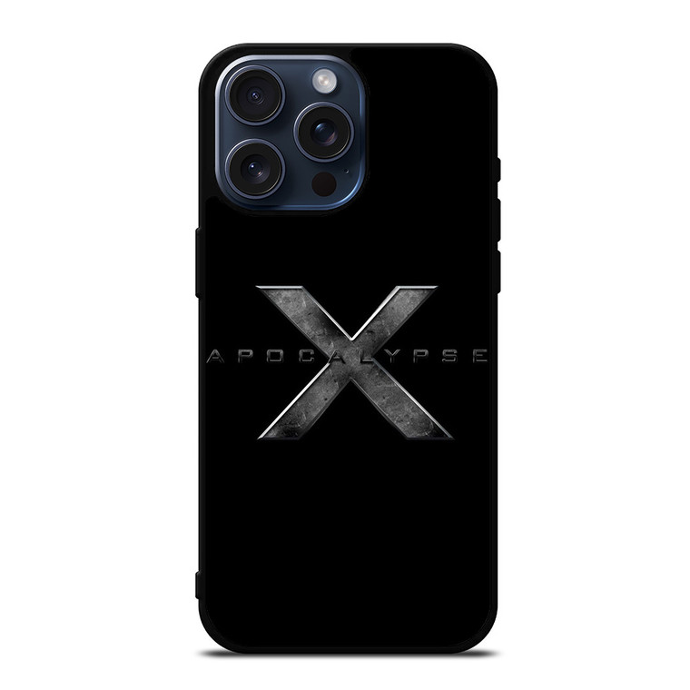 X-MEN APOCALYPSE LOGO iPhone 15 Pro Max Case Cover
