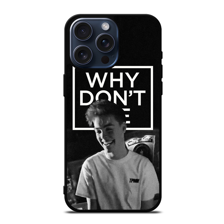 ZACH HERRON WHY DONT WE LOGO iPhone 15 Pro Max Case Cover
