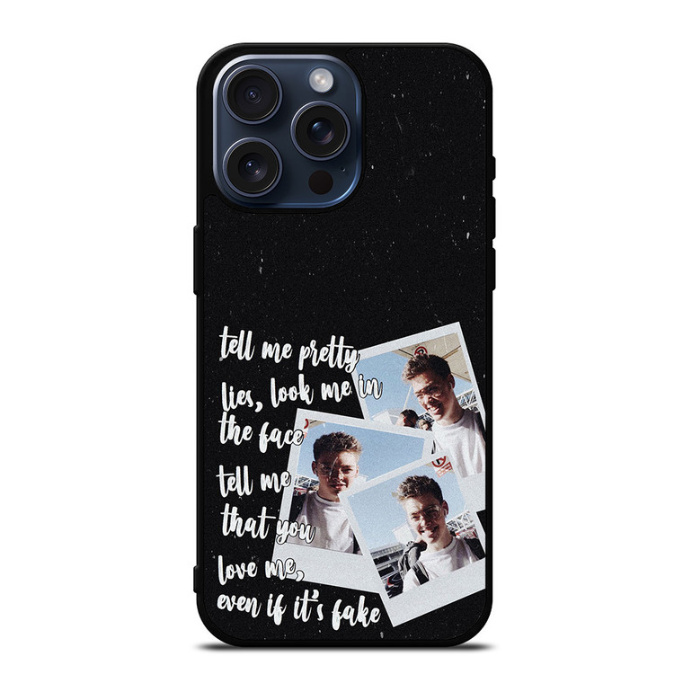 ZACH HERRON WHY DONT WE MEMBER iPhone 15 Pro Max Case Cover