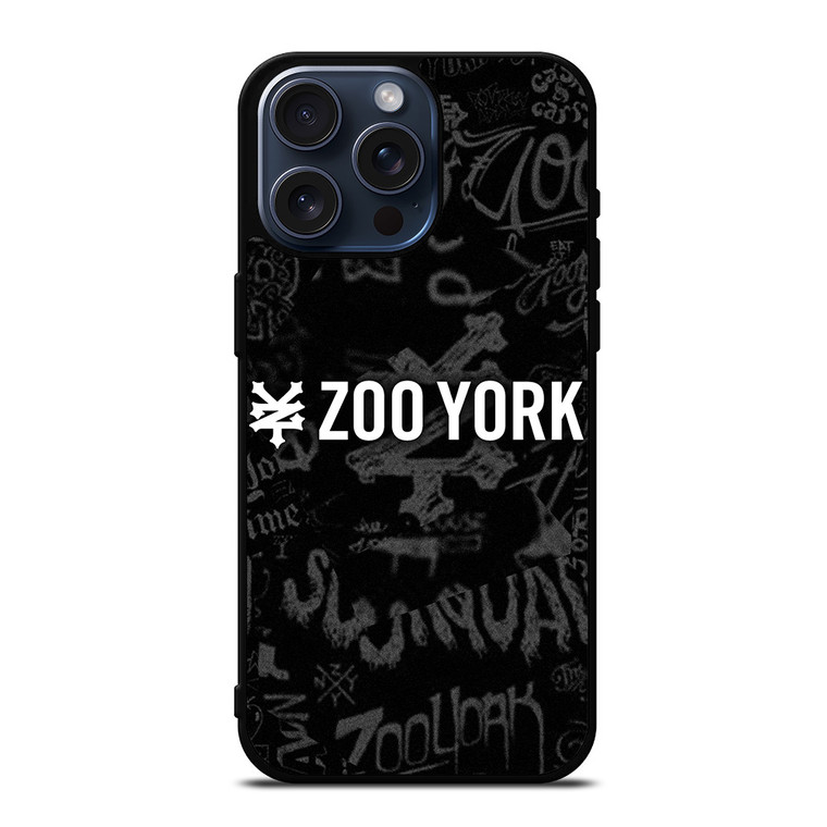 ZOO YORK SKATEBOARD ABSTRACT iPhone 15 Pro Max Case Cover