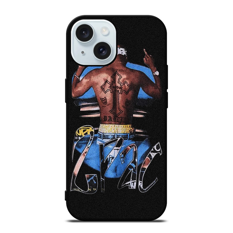 2PAC TUPAC SHAKUR RAPPER iPhone 15 Case Cover