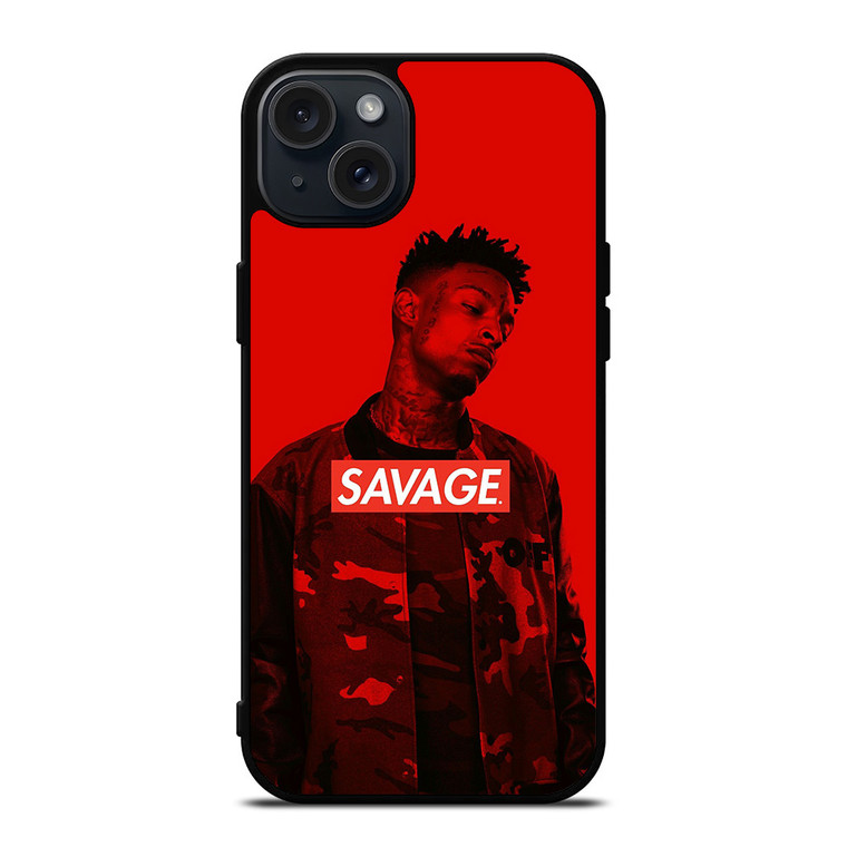 21 SAVAGE RAPPER iPhone 15 Plus Case Cover
