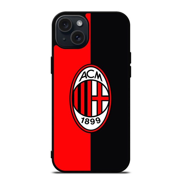 AC MILAN FOOTBALL LOGO iPhone 15 Plus Case Cover