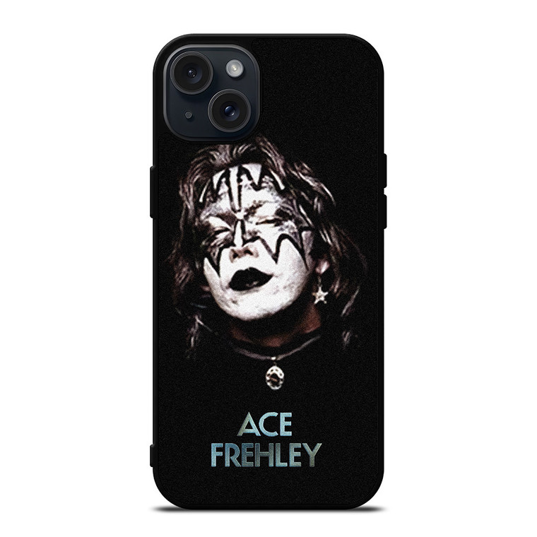 ACE FREHLEY FACE  iPhone 15 Plus Case Cover