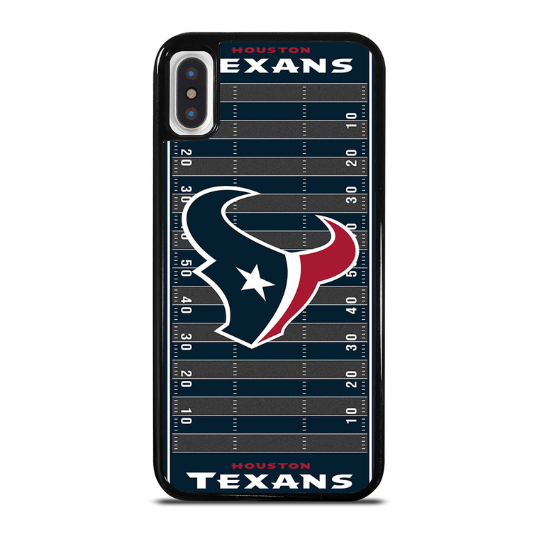 HOUSTON TEXANS FOOTBALL FIELD iPhone X / XS Case Cover