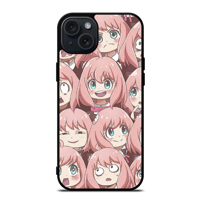ANYA SPY X FAMILY COLLAGE iPhone 15 Plus Case Cover