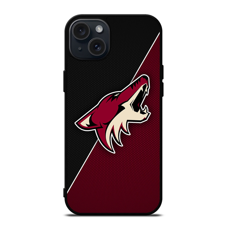 ARIZONA COYOTES NHL HOCKEY LOGO iPhone 15 Plus Case Cover
