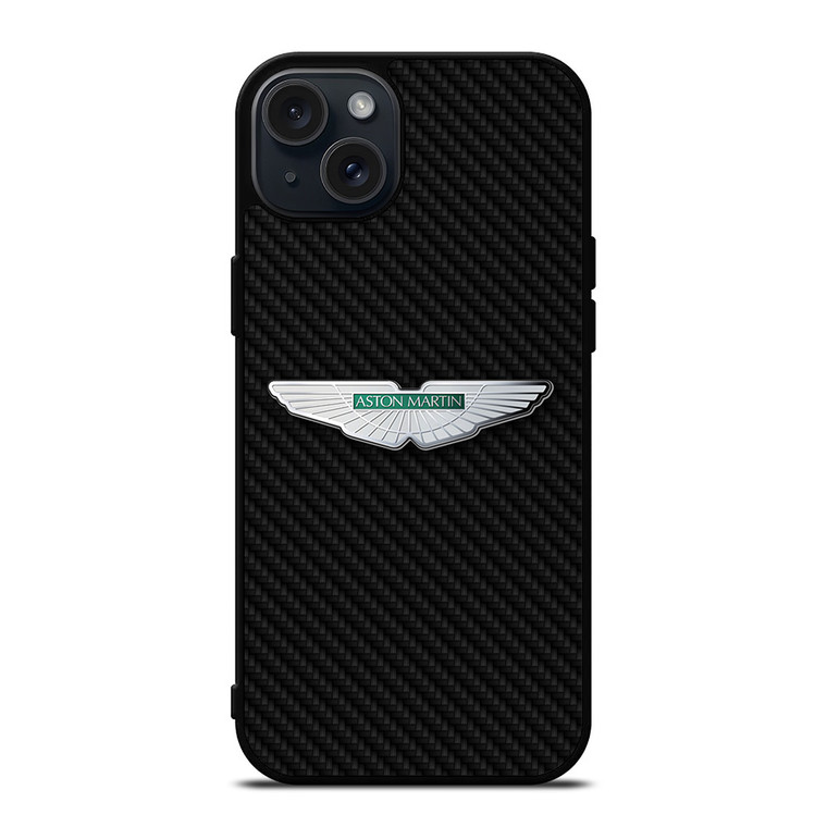 ASTON MARTIN CAR CARBON FIBER iPhone 15 Plus Case Cover