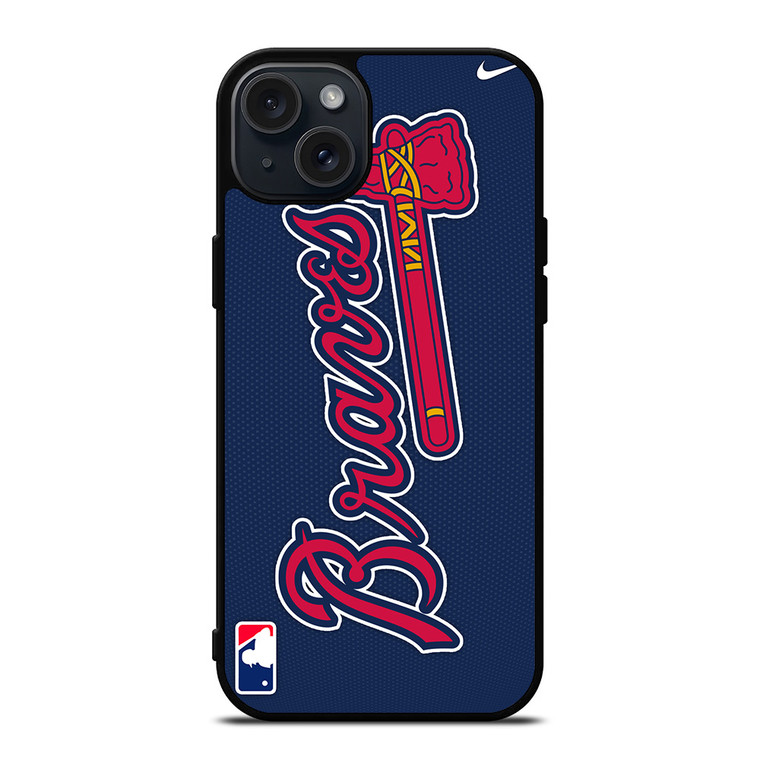 ATLANTA BRAVES BASEBALL iPhone 15 Plus Case Cover