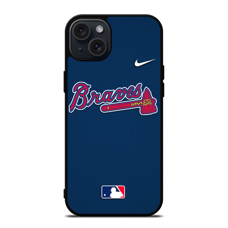 ATLANTA BRAVES MLB BASEBALL NIKE iPhone 15 Plus Case Cover