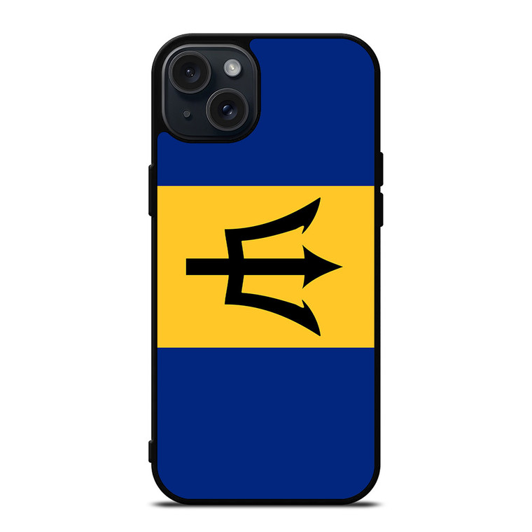 BARBADOS FLAG iPhone 15 Plus Case Cover BARBADOS FLAG iPhone 15 Plus Case Cover